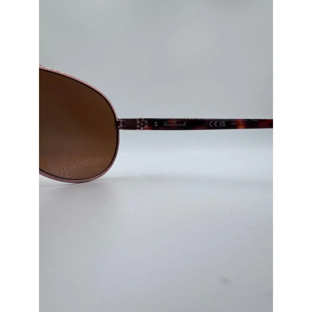 New Oakley Polarized OO4079 FEEDBACK Rose gold Prizm Tungsten